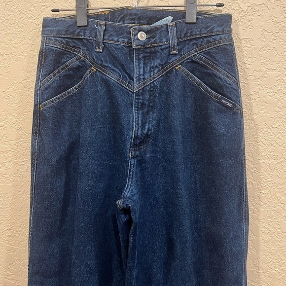 Rockies Denim - Rockies Vintage Western High Rise Jeans 31x28 Hemmed Rocky Mountain Clothing Co